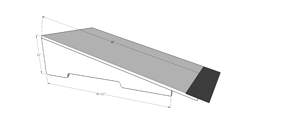 Wedge Launch Ramp